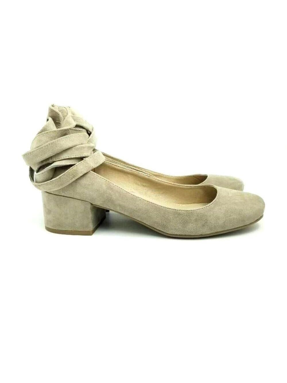 Steve Madden Williams Ankle Straps Lace Up Strappy Block Heel Shoes Round Toes 9